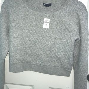 Girls gap grey sweater